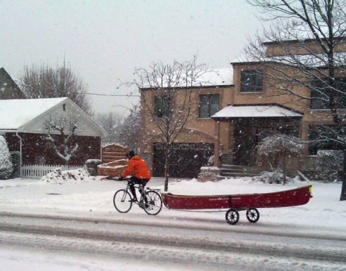 Canoe-Bicycle Commute