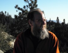 Looking at giant sequoias – 2012 Jan 1. Kings Canyon N.P. (photo: Sue Bertram)
